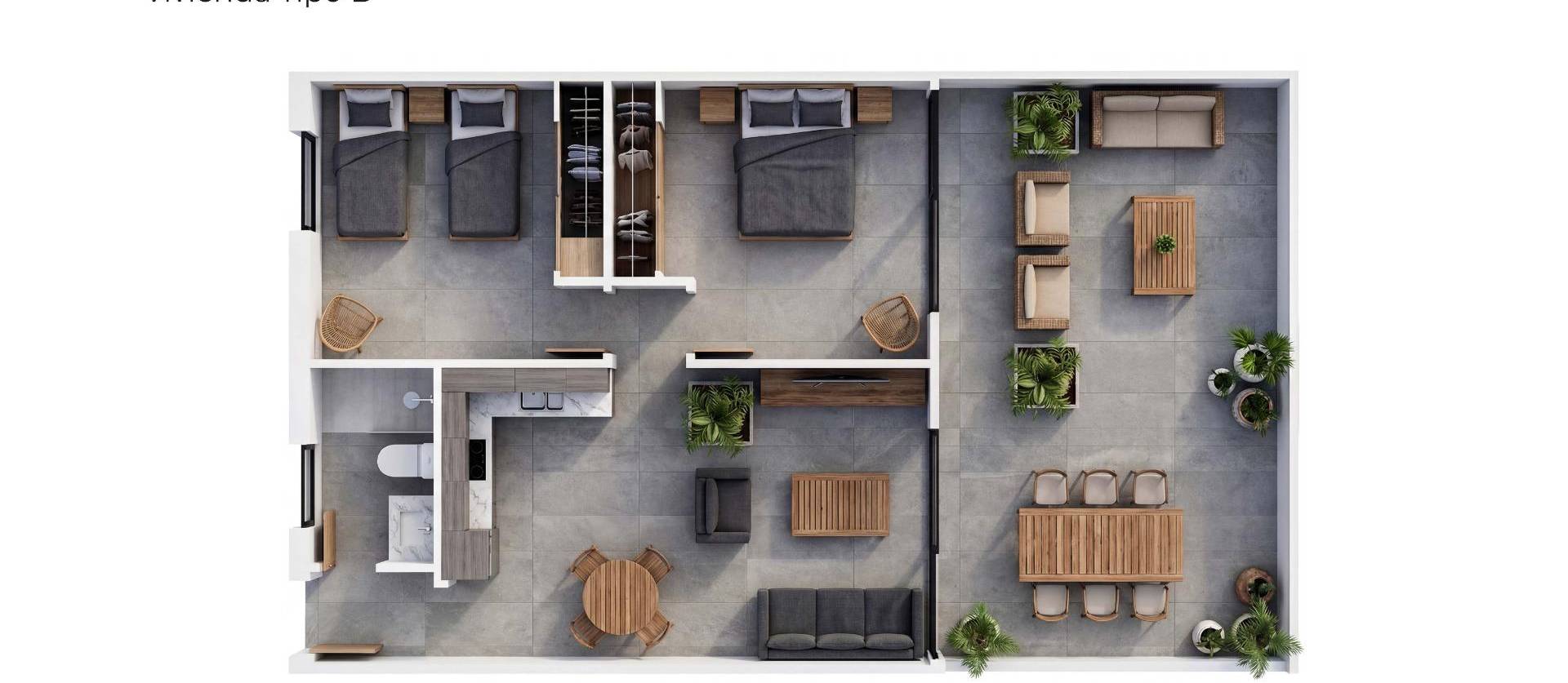 New Build - Apartment - Vera - Vera Playa