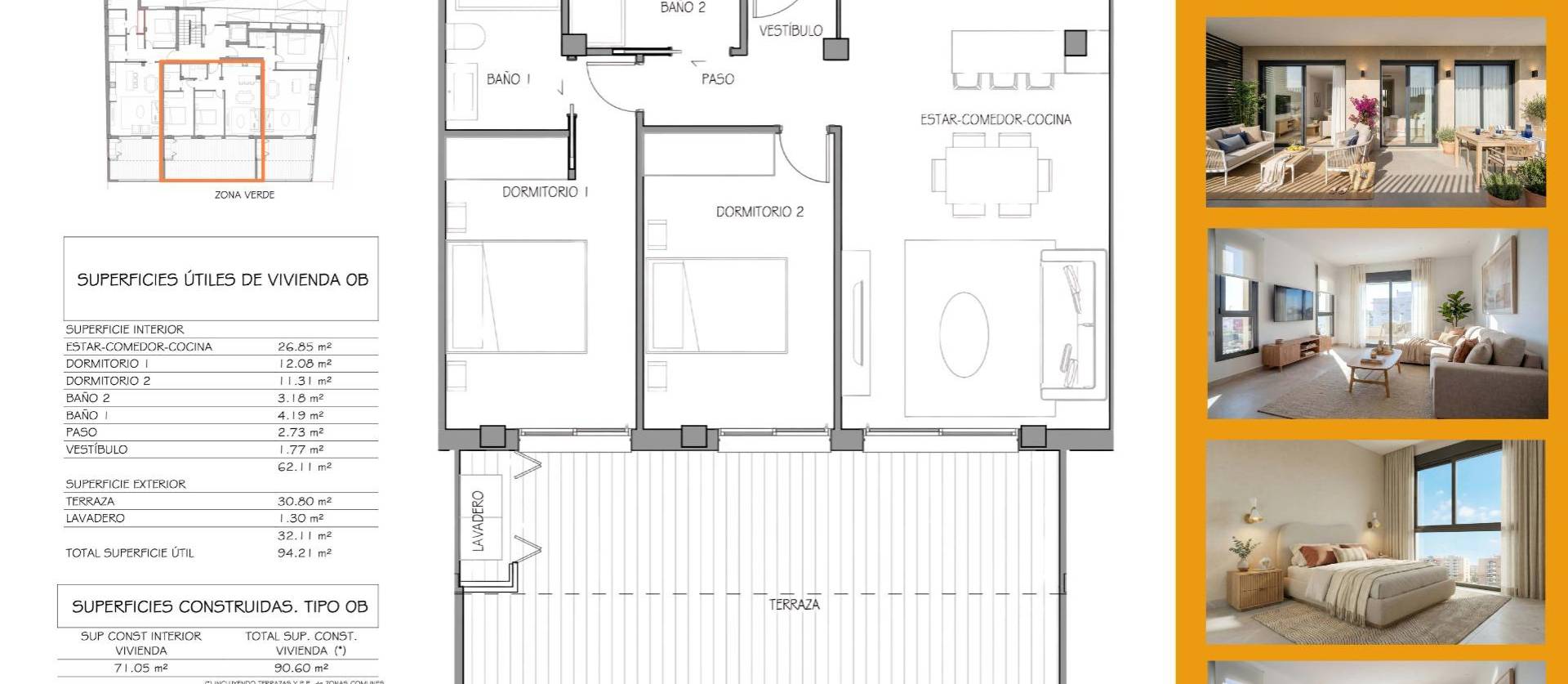 New Build - Apartment - Benijofar - Pueblo