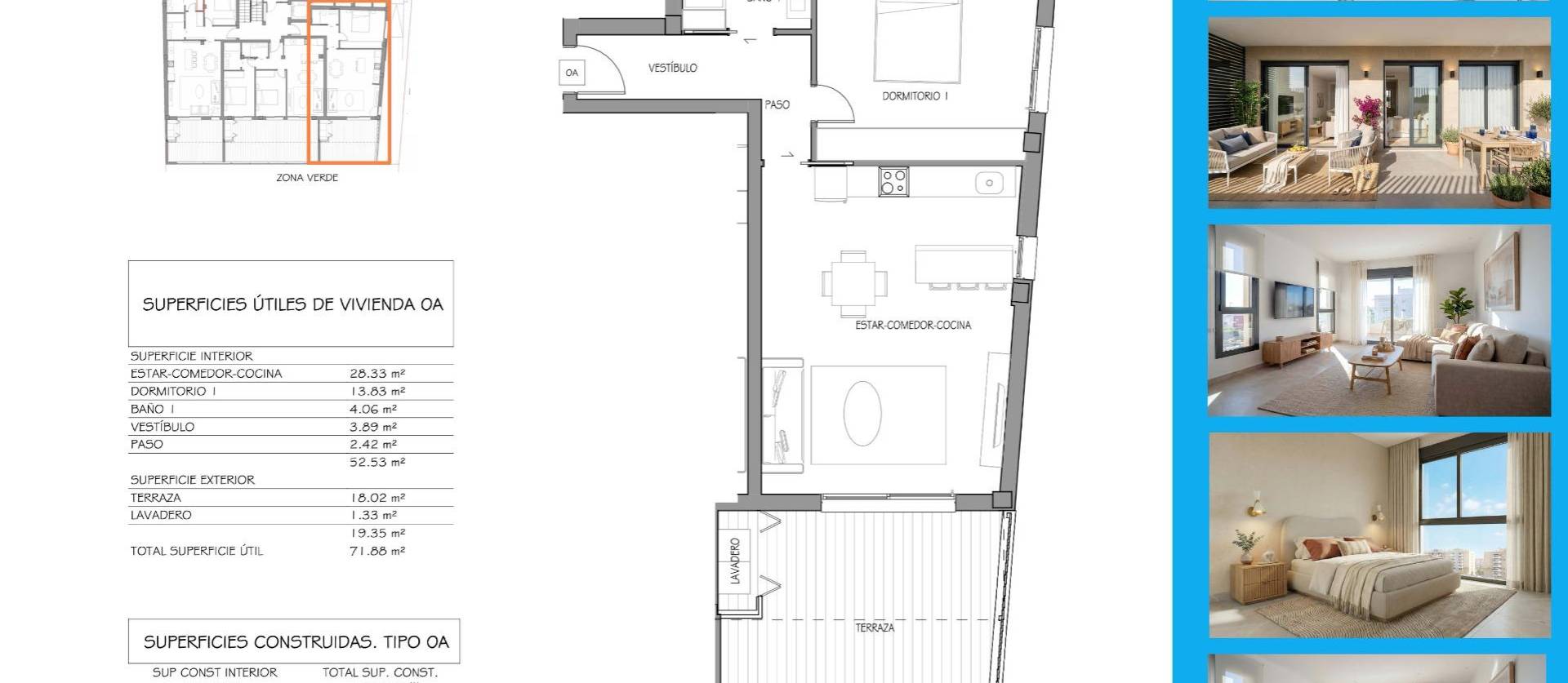 New Build - Apartment - Benijofar - Pueblo