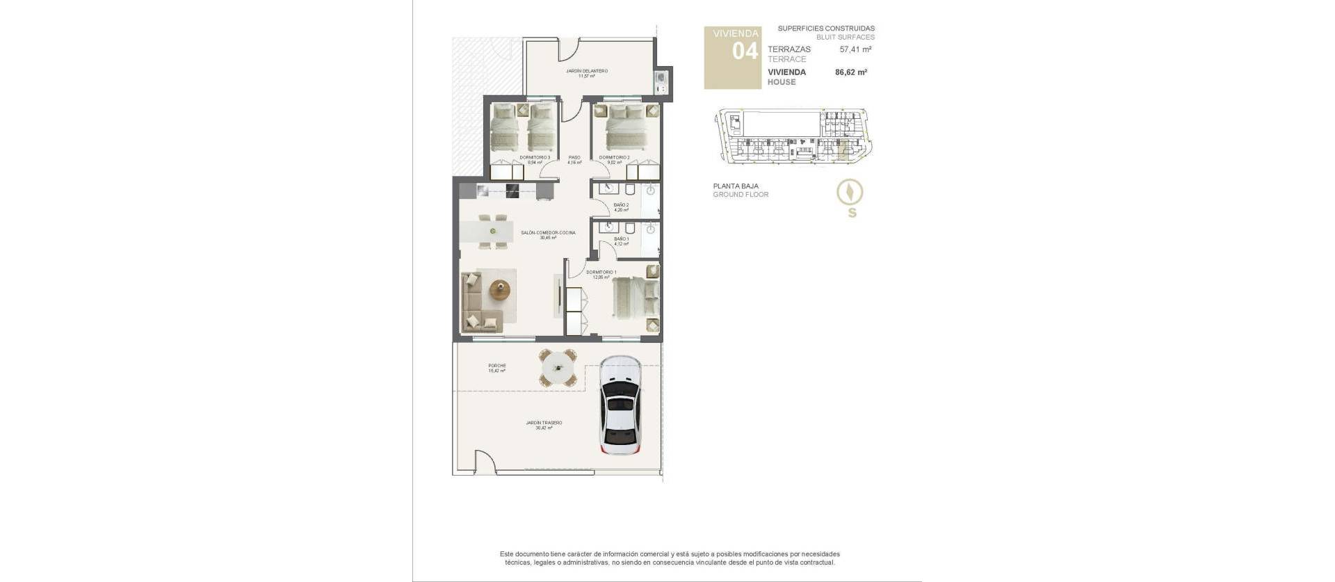 New Build - Bungalow - Pilar de la Horadada - Torre de la Horadada
