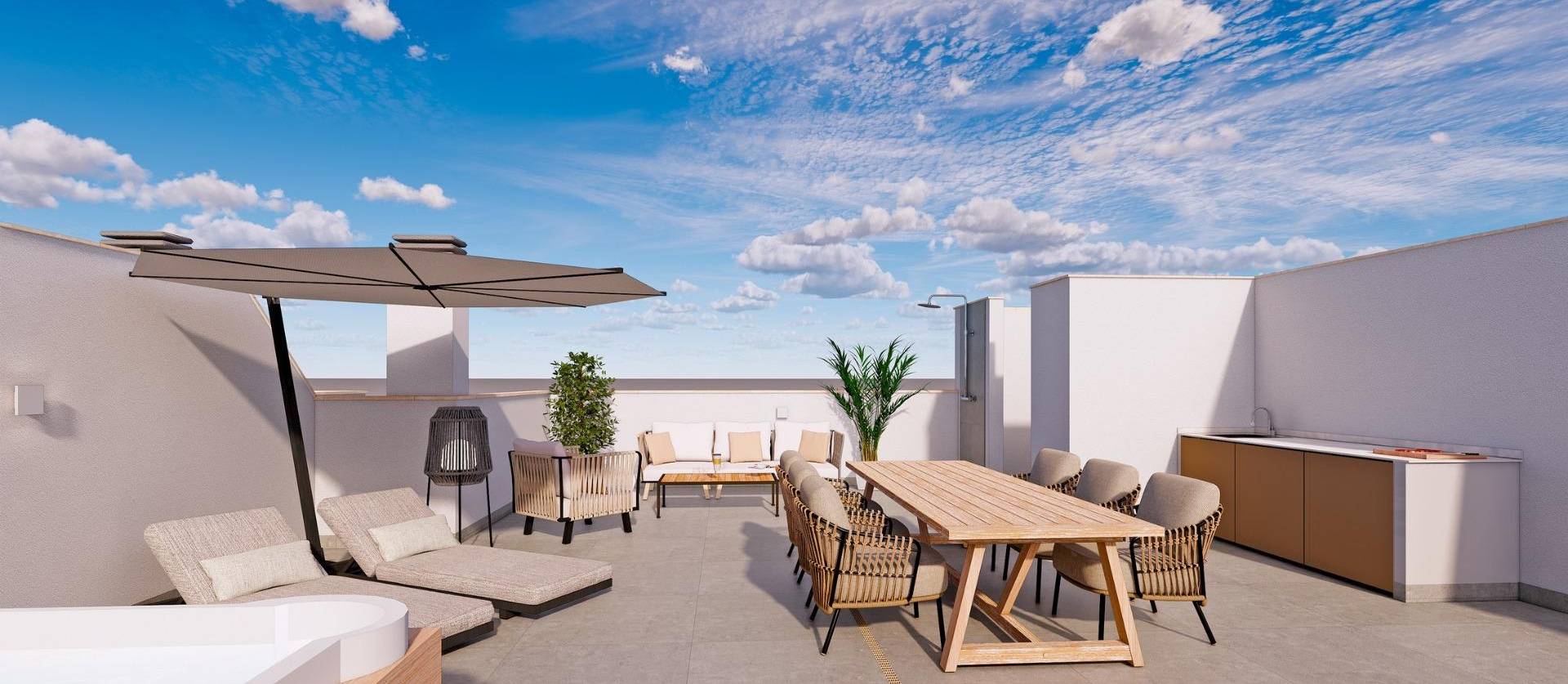 New Build - Bungalow - Pilar de la Horadada - Torre de la Horadada
