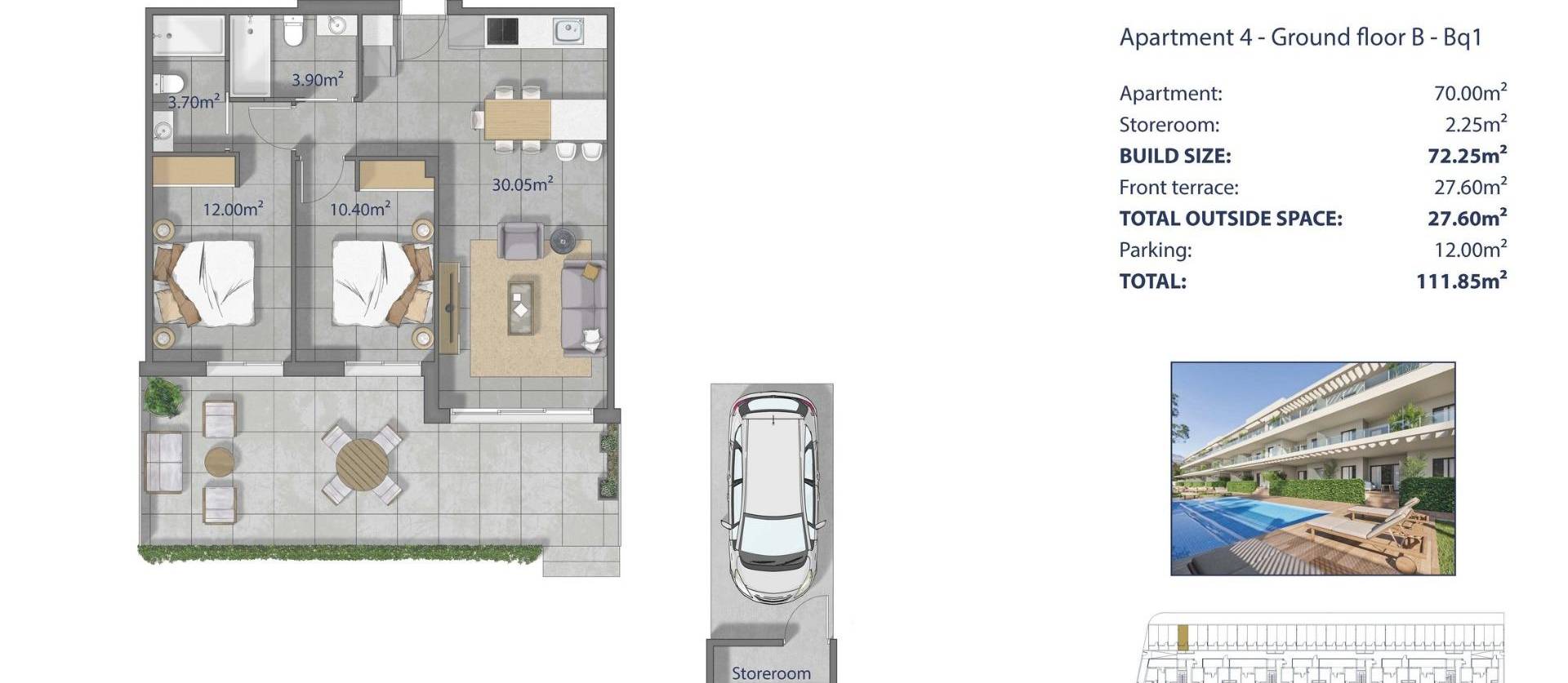 New Build - Apartment - Los Alcázares - Los Narejos