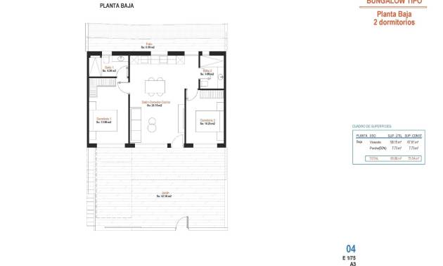 New Build - Bungalow - Alhama de Murcia - Condado de Alhama