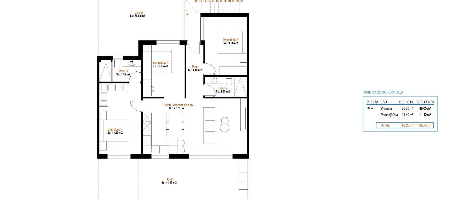New Build - Bungalow - Alhama de Murcia - Condado de Alhama