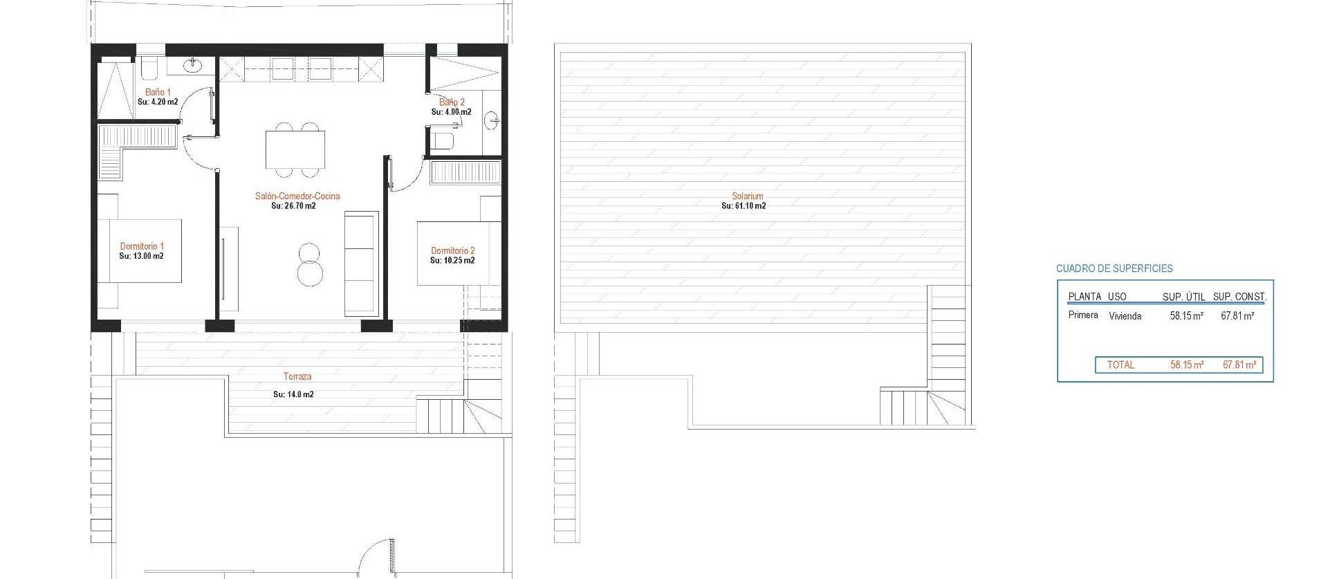 New Build - Bungalow - Alhama de Murcia - Condado de Alhama