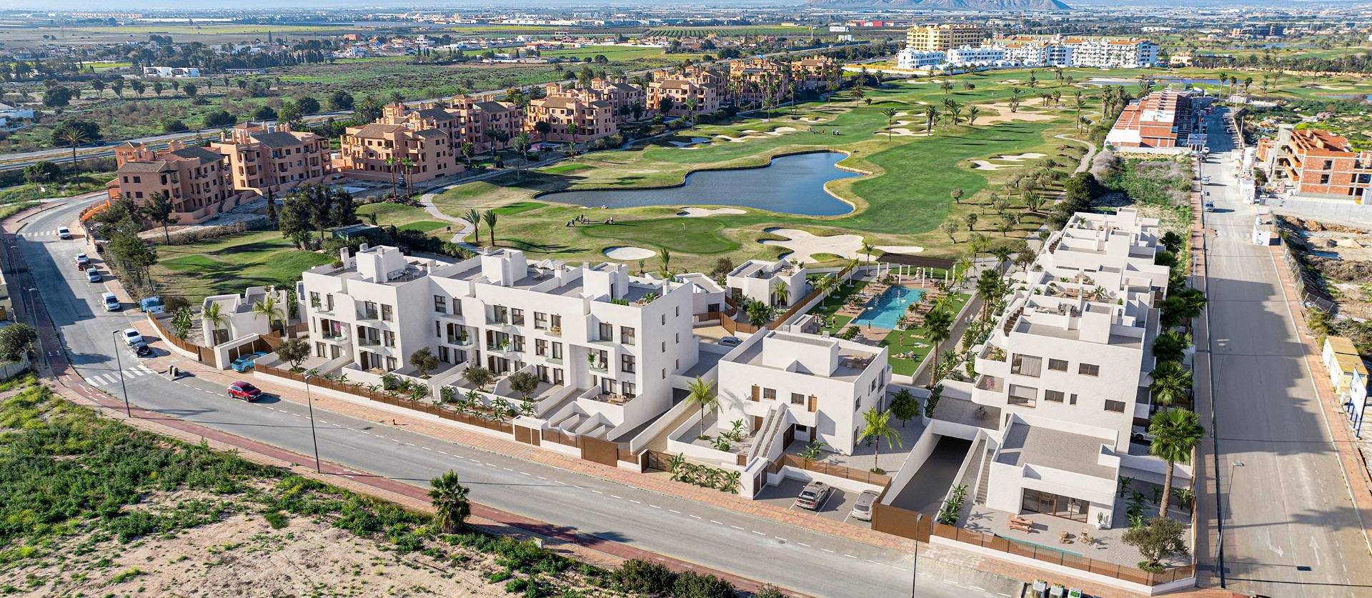 New Build - Apartment - Los Alcázares - La Serena Golf