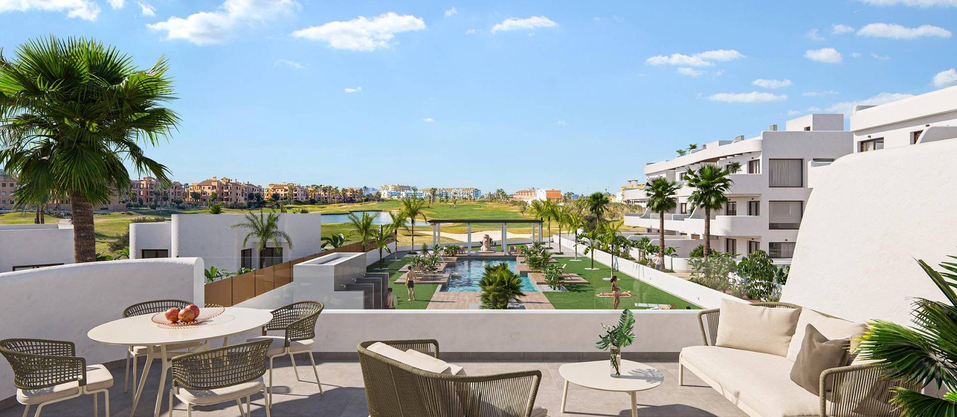 New Build - Apartment - Los Alcázares - La Serena Golf