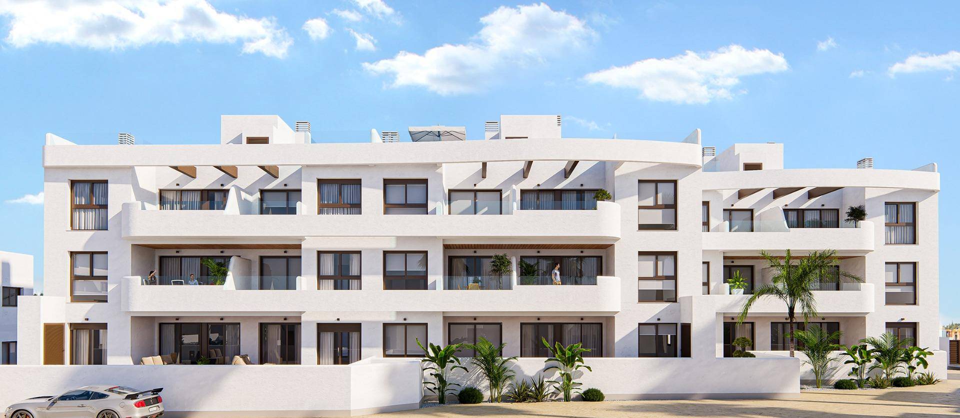 New Build - Apartment - Los Alcázares - La Serena Golf