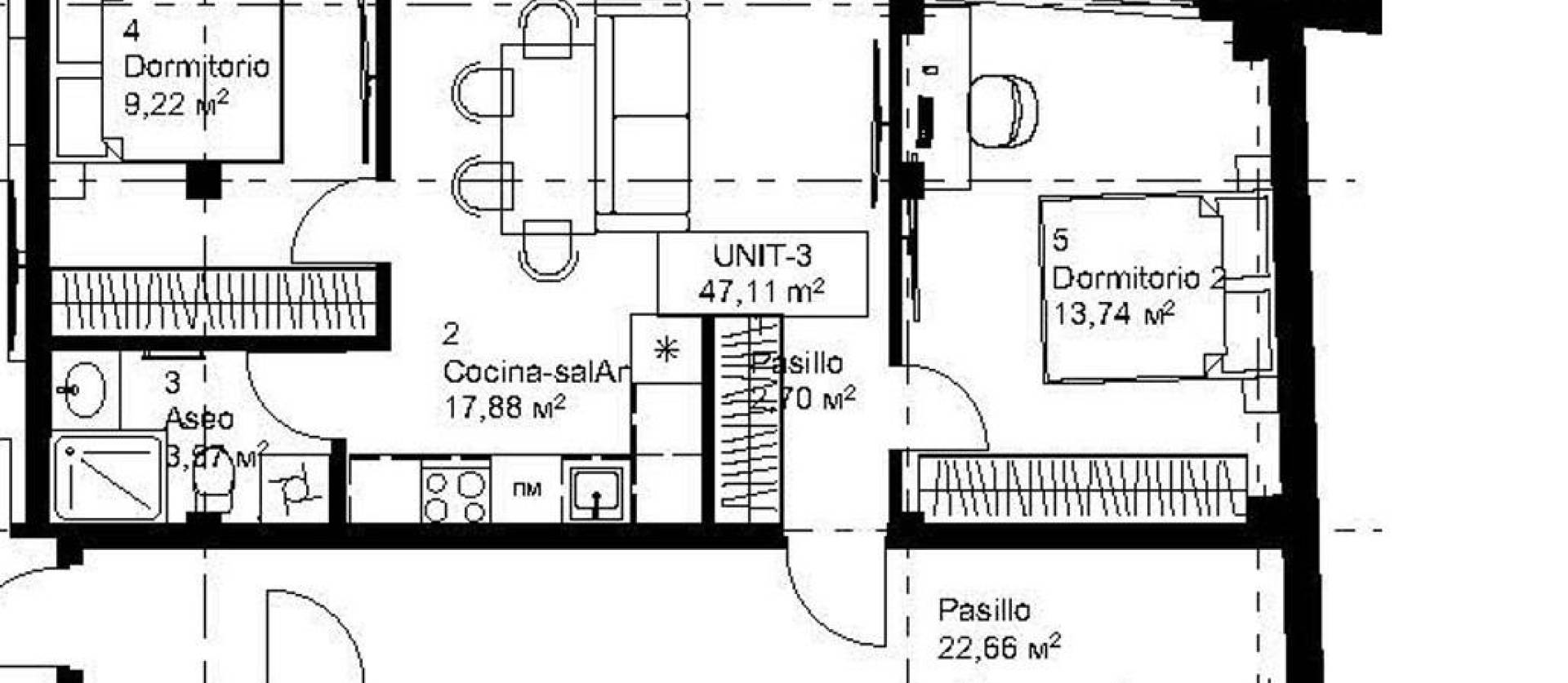 New Build - Apartment - Relleu - Urbanización Muscaret