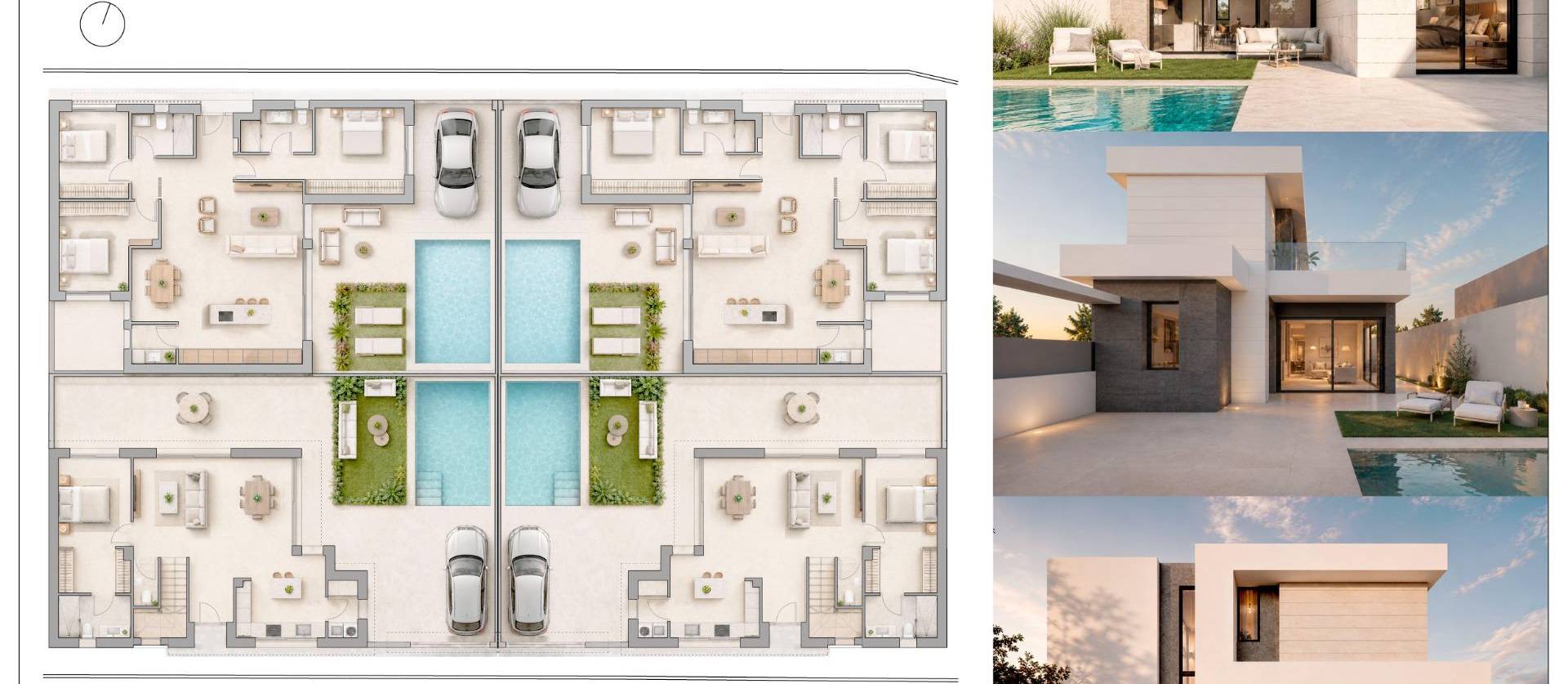 New Build - Villa - Pilar de la Horadada - pueblo