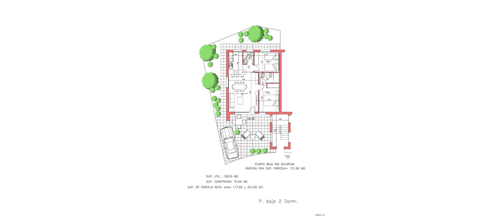 New Build - Bungalow - Fuente Alamo - La Pinilla