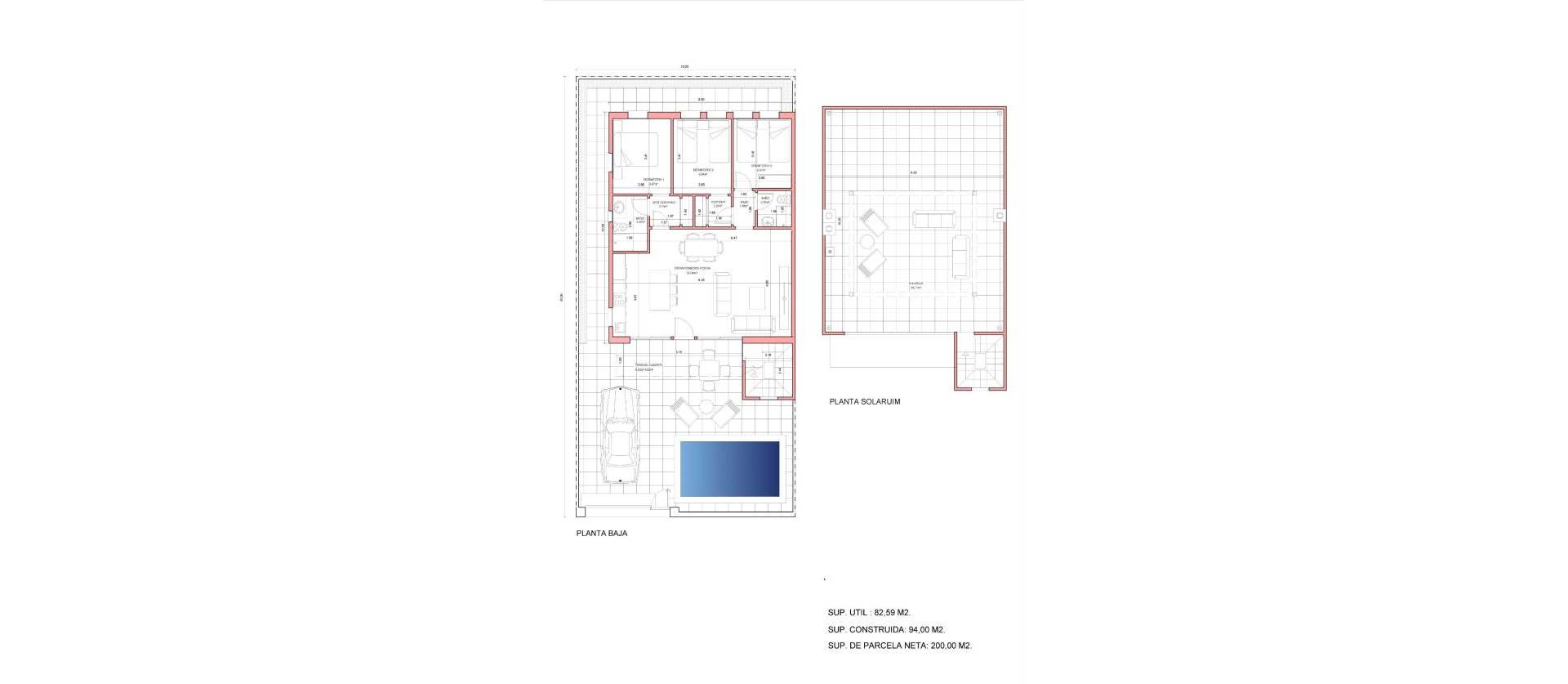 New Build - Villa - Fuente Alamo - La Pinilla