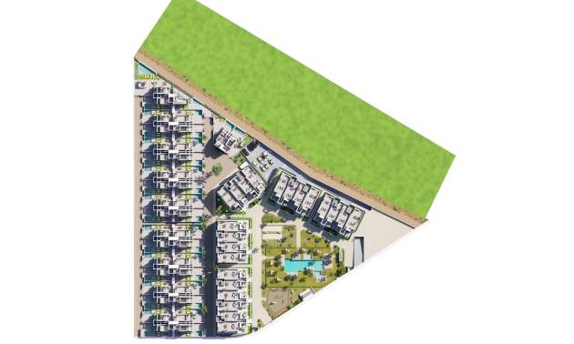 New Build - Apartment - Los Alcázares - Serena Golf