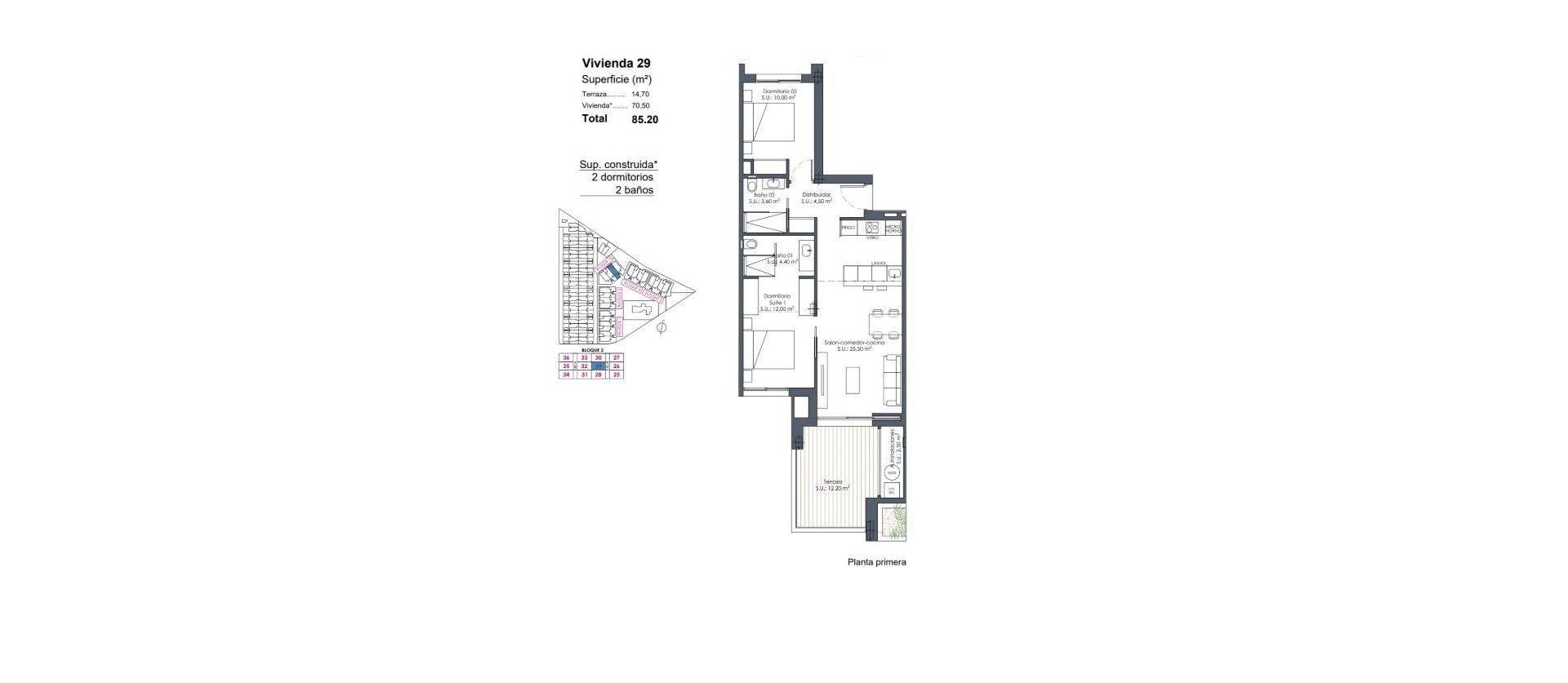 Nueva construcción  - Apartment - Los Alcázares - Serena Golf